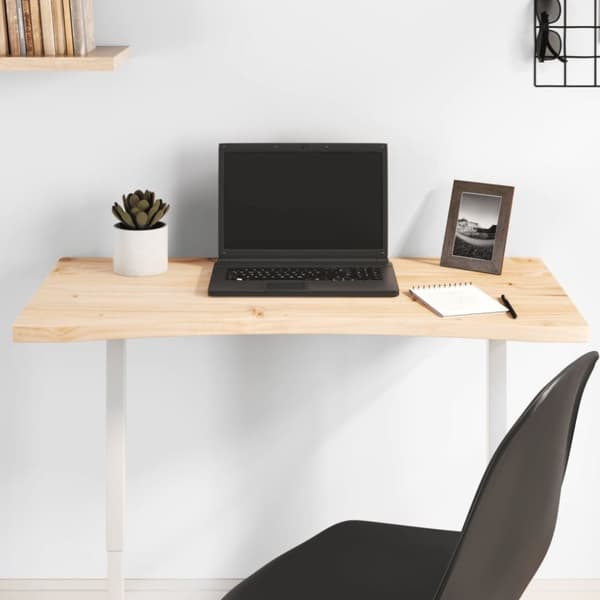 vidaXL skrivebordsplade 80x40x2,5 cm massivt fyrretræ