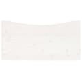 Pikkukuva 3 / 7: vidaXL Pöytälevy valkoinen 100x50x2,5 cm täysi mänty