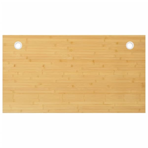 vidaXL bordplade til skrivebord 100x60x4 cm bambus