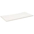 Miniatyrbillede 1 af 7: vidaXL skrivebordsplade 110x55x2,5 cm massivt fyrretræ hvid