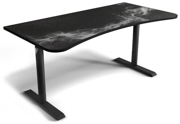AROZZI herní stůl ARENA Gaming Desk Gunmetal Galaxy