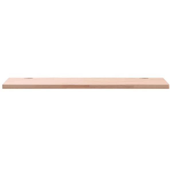 vidaXL Skrivbordsskiva 100x60x2,5 cm massivt bokträ