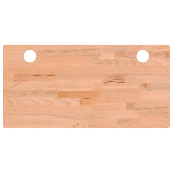 vidaXL Bordsskiva 80x40x2,5 cm massiv furu