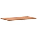 Miniatyrbilde 5 av 8: vidaXL Bordplate 110x(55-60)x2,5 cm heltre bøk