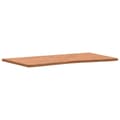 Miniatyrbilde 2 av 8: vidaXL Bordplate 110x(55-60)x2,5 cm heltre bøk