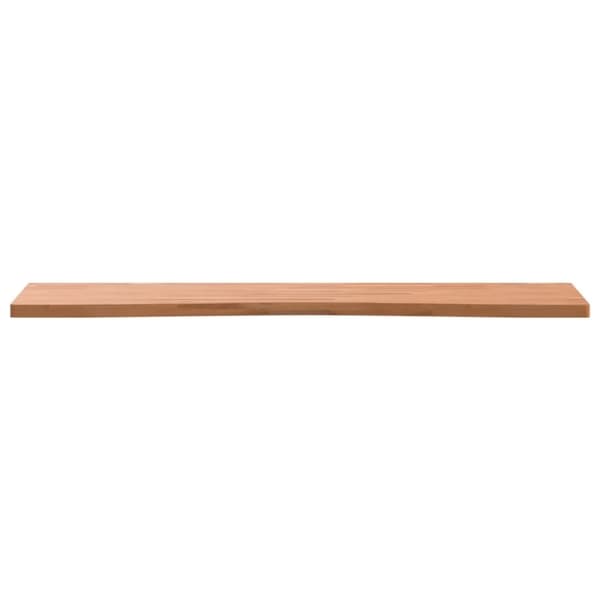 vidaXL Bordsskiva 110x(50-55)x2,5 cm massivt bokträ