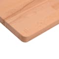Miniatyrbillede 5 af 7: vidaXL skrivebordsplade 110x55x2,5 cm massivt bøgetræ