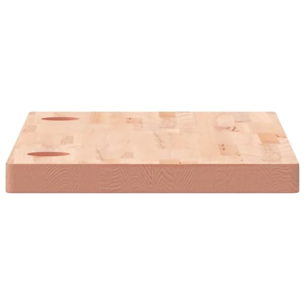 vidaXL skrivebordsplade 100x50x4 cm massivt bøgetræ