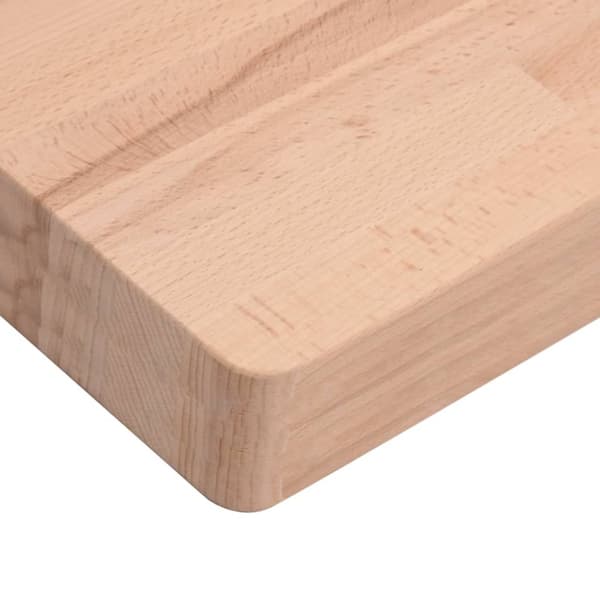 vidaXL skrivebordsplade 100x50x4 cm massivt bøgetræ