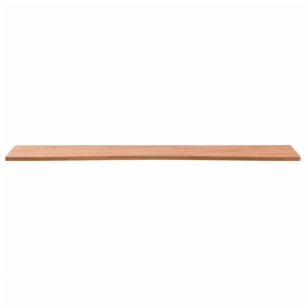 vidaXL skrivebordsplade 110x(55-60)x1,5 cm massivt bøgetræ