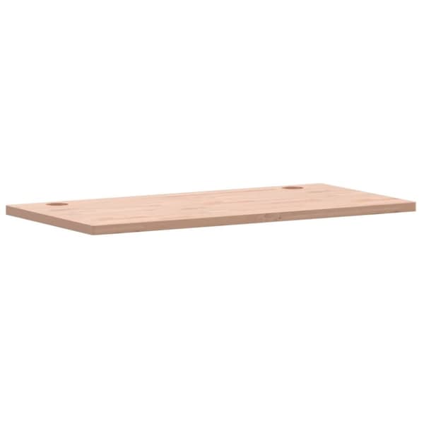 vidaXL skrivebordsplade 100x50x2,5 cm massivt bøgetræ