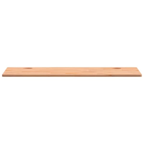vidaXL Bordsskiva 110x60x1,5 cm massivt bokträ