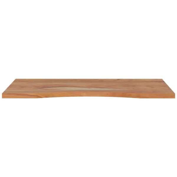 vidaXL Työpöydän pöytälevy 100x50x2,5 cm suorakaide täysi akasiapuu