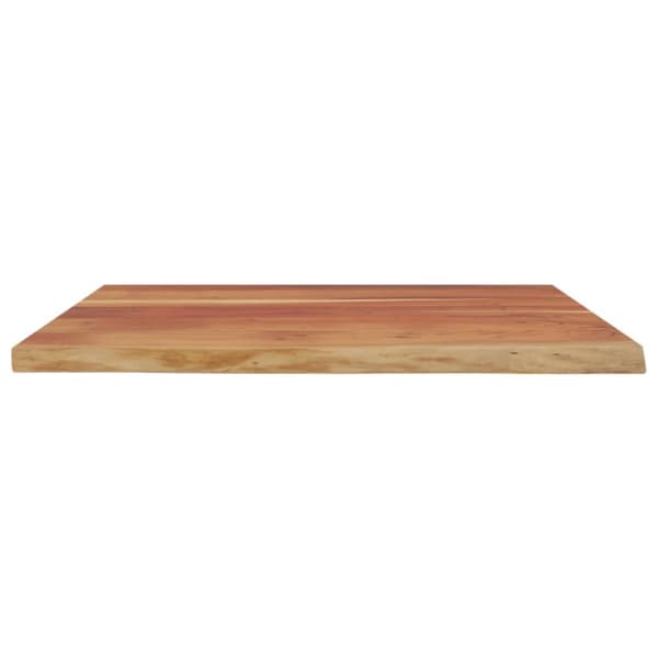 vidaXL skrivebordsplade 90x80x2,5 cm rektangulær massivt akacietræ