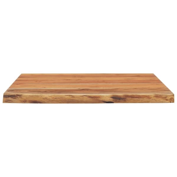 vidaXL skrivebordsplade 80x80x2,5 cm firkantet massivt akacietræ
