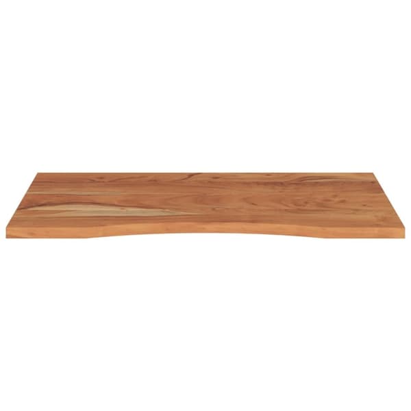 vidaXL Työpöydän pöytälevy 80x60x2,5 cm suorakaide täysi akasiapuu
