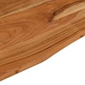 Pikkukuva 6 / 9: vidaXL Työpöydän pöytälevy 80x60x2,5 cm suorakaide täysi akasiapuu