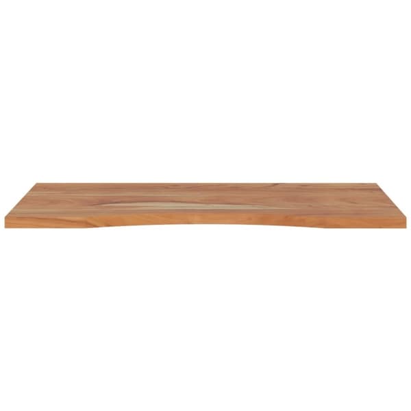 vidaXL Työpöydän pöytälevy 80x50x2,5 cm suorakaide täysi akasiapuu