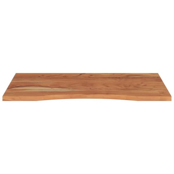vidaXL Bordsskiva 90x60x2,5 cm rektangulär massiv akacia
