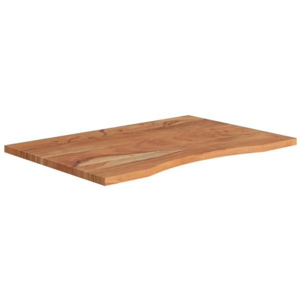 vidaXL skrivebordsplade 90x60x2,5 cm rektangulær massivt akacietræ