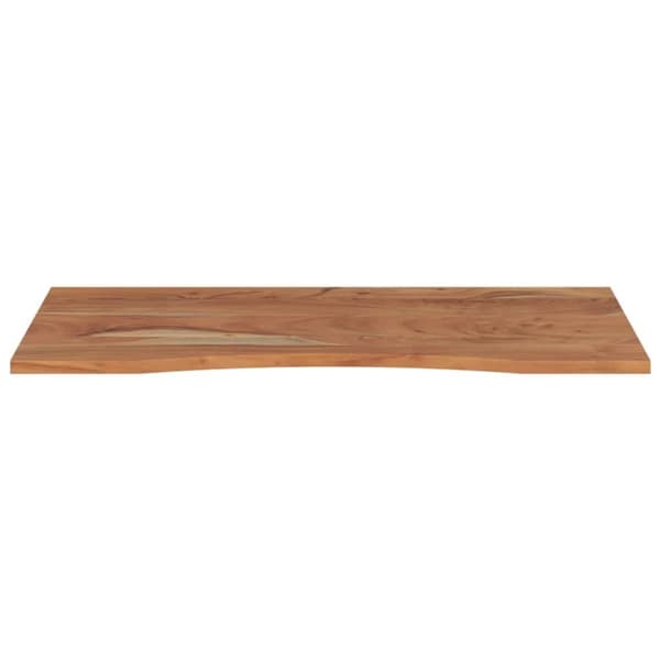 vidaXL Työpöydän pöytälevy 110x60x2,5 cm suorakaide täysi akasiapuu