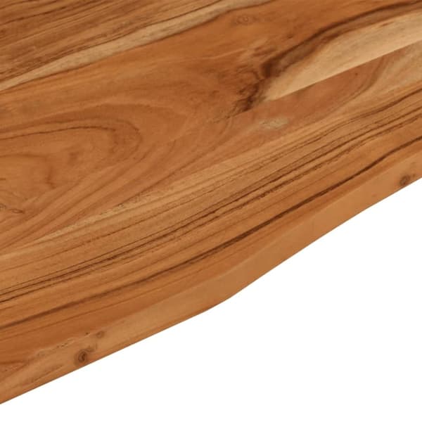 vidaXL Työpöydän pöytälevy 110x60x2,5 cm suorakaide täysi akasiapuu