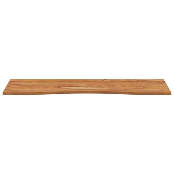 vidaXL skrivebordsplade 140x50x2,5 cm rektangulær massivt akacietræ
