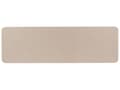 Miniatyrbillede 4 af 11: Skrivebordsskillevæg beige 160 x 50 cm polyester PET-plast akustikbeslag moderne