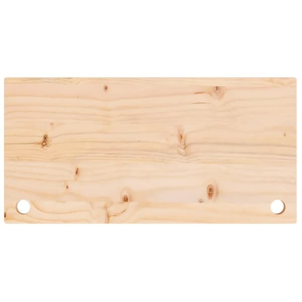 Pöytälevy 80x40x2,5 cm täysi mänty