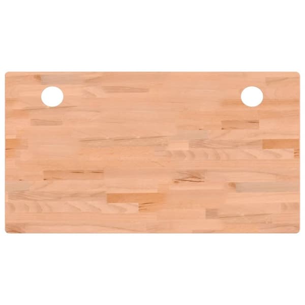 Pöytälevy 110x60x1,5 cm täysi pyökki