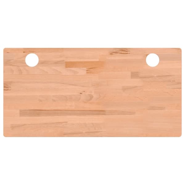 Pöytälevy 100x50x4 cm täysi pyökki