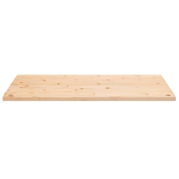 skrivebordsplade 110x55x2,5 cm massivt fyrretræ
