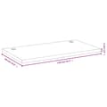 Miniatyrbillede 4 af 4: bordplade til skrivebord 100x60x4 cm bambus