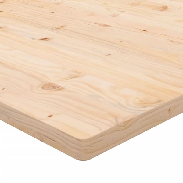 Skrivbordsskiva 100x50x2,5 cm massiv furu