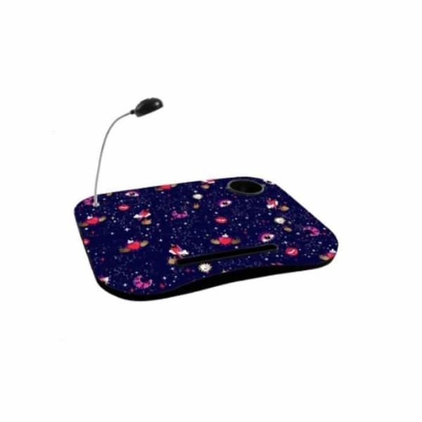 Bricka DKD Heminredning Lila PVC (48 x 38 x 7 cm)
