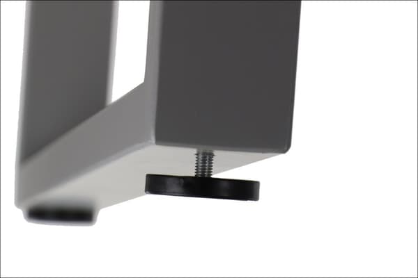 Pöydän tai pöydän runko "O"-jalalla NY-131A/70 alumiinia