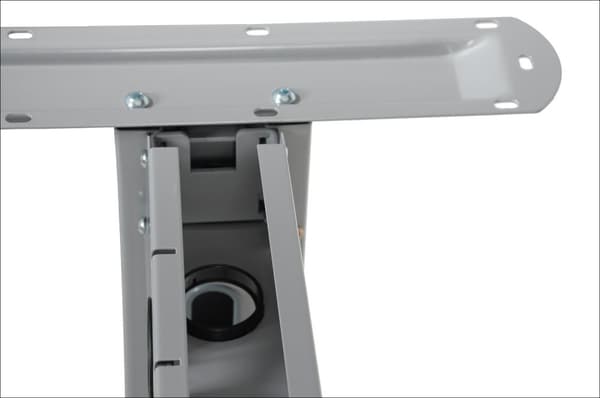 STL-01 bord- eller bordstel med udtrækbar bjælke - Aluminium