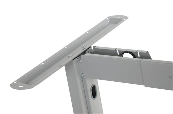 STT-01 bord- eller bordstel med udtrækbar bjælke - Aluminium