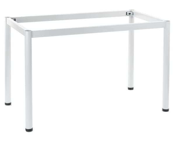 Runko pöytä- tai pöytärunko pyöreällä jalalla NY-A057/156/O - 156x66 cm, valkoinen