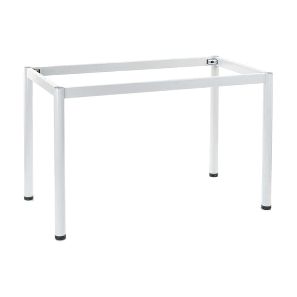 Runko pöytä- tai pöytärunko pyöreällä jalalla NY-A057/156/O - 156x66 cm, valkoinen