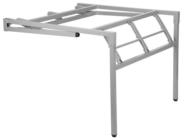 Fällbart skrivbord eller bordsram NY-A024 KW. - 96x96 cm, svart