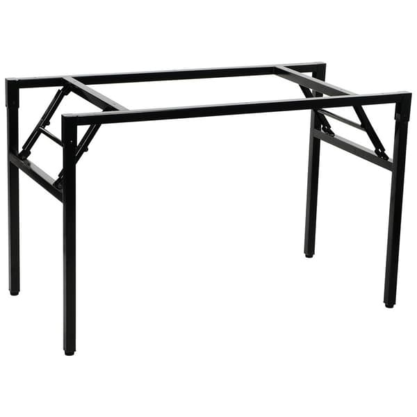 Sammenklappeligt skrivebord eller bordstel NY-A024 - 156x76 cm, sort
