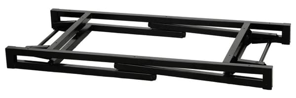 Fällbart skrivbord eller bordsram NY-A024 - 116x66 cm, aluminium