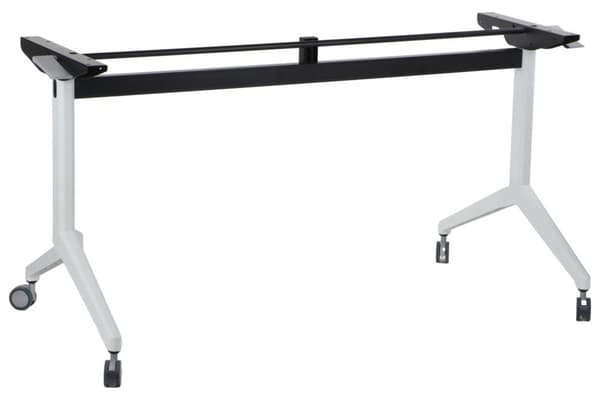 Lutande skrivbord eller bordsram ZF-10 vit/svart