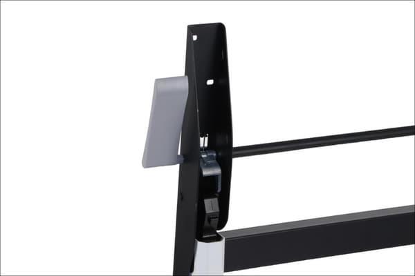Lutande skrivbord eller bordsram ZF-10 vit/svart