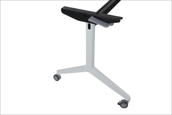 Lutande skrivbord eller bordsram ZF-10 vit/svart