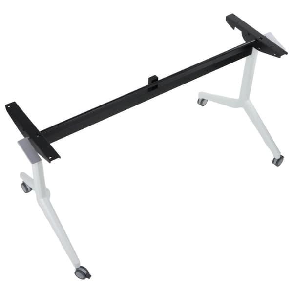 Lutande skrivbord eller bordsram ZF-10 vit/svart