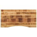Pikkukuva 1 / 8: vidaXL Pöytälevy kaarella 120x60x2,5 cm täysi karkea mangopuu