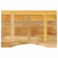 Pikkukuva 5 / 8: vidaXL Pöytälevy kaarella 100x60x2,5 cm täysi karkea mangopuu