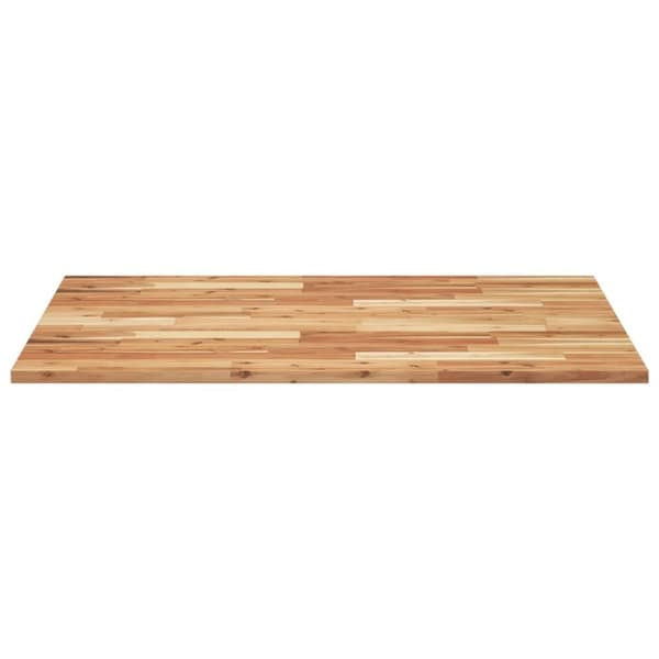vidaXL Pöytälevy 100x80x2 cm öljytty täysi akasiapuu